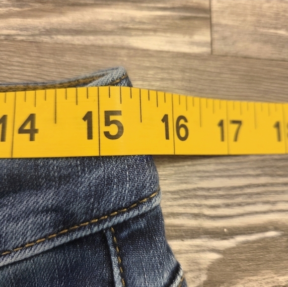 Athleta Sculptek Slim Straight Crop Jeans Women’s 8 Dark Wash - Picture 6 of 8